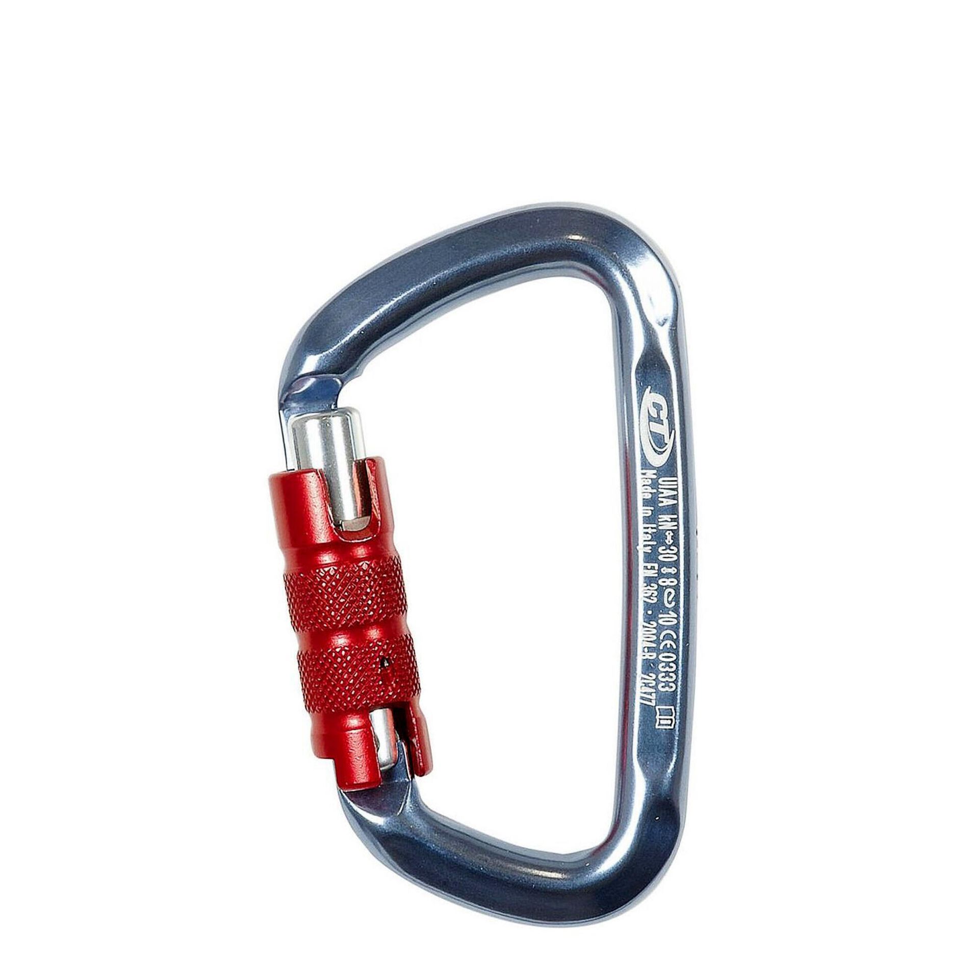 Climbing Technology Karabinek D-Shape CF TG Triplex) Titanium roz uniw L4770006) L4770006