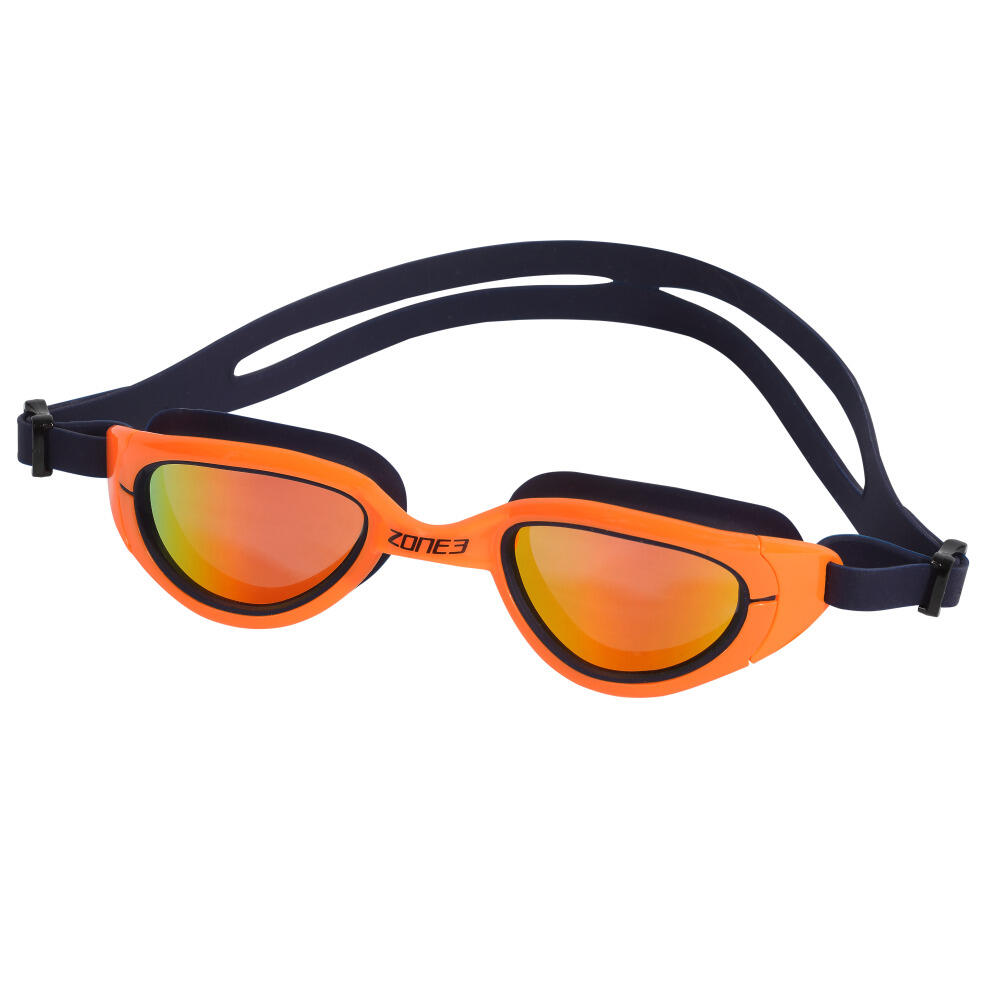 Zone3 Attack Okulary pływackie, polarized lens-navy/hi-vis orange 2021 Okulary do pływania SA19GOGAT113/OS