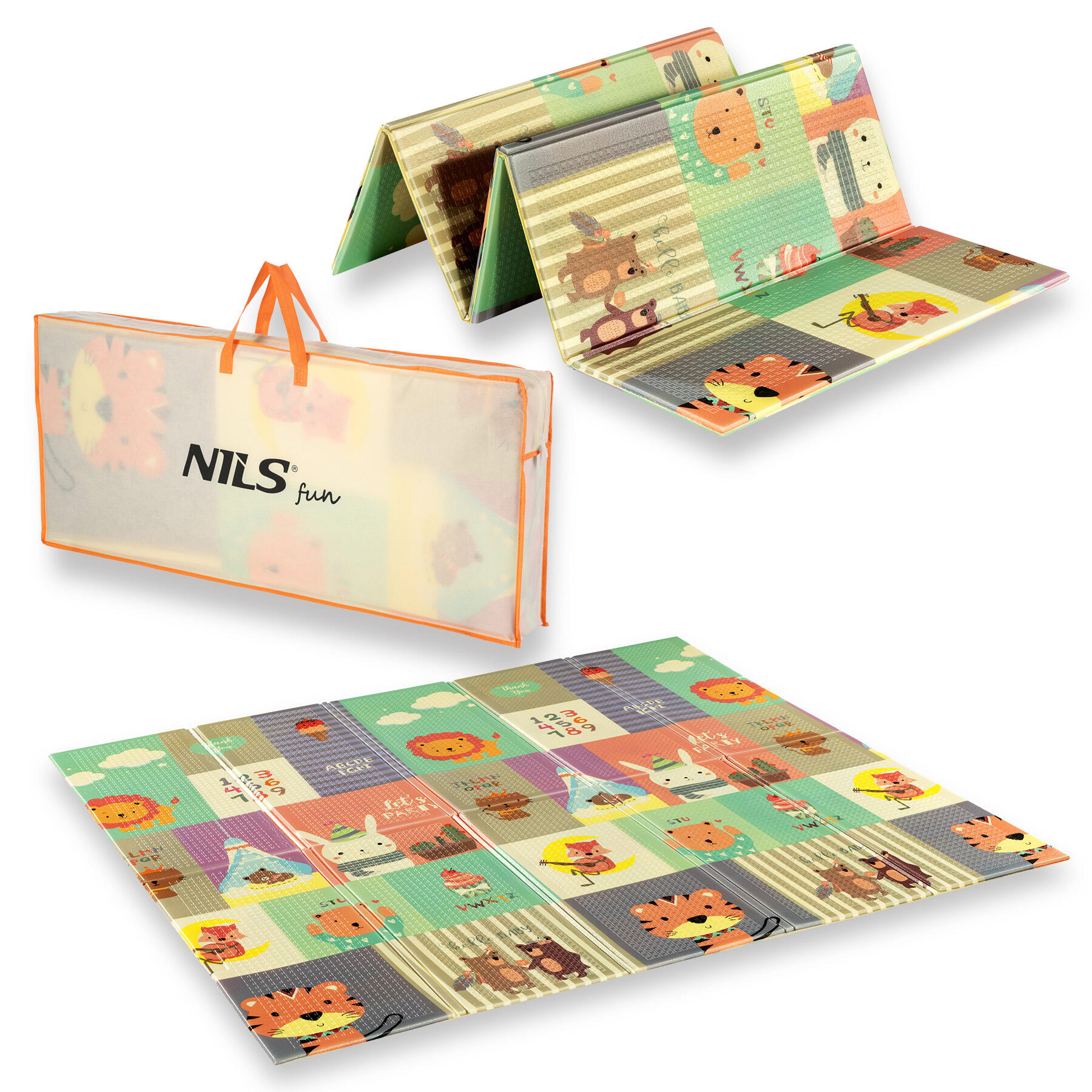 Mata edukacyjna NILS FUN MD04 Zoo