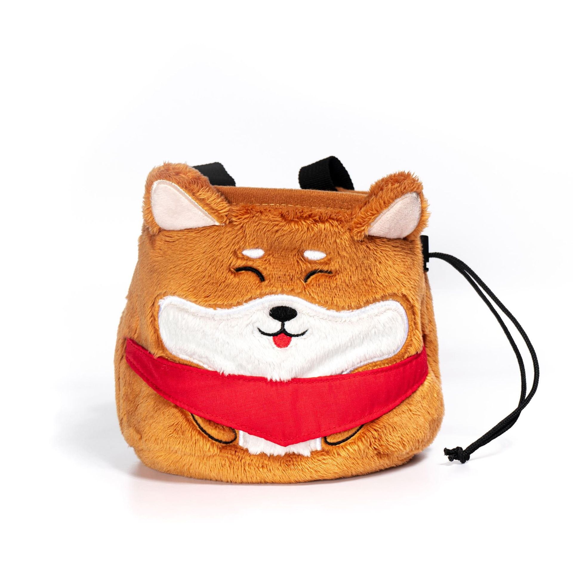 Woreczek na magnezję Y&Y Vertical Chalk Bag - shiba inu
