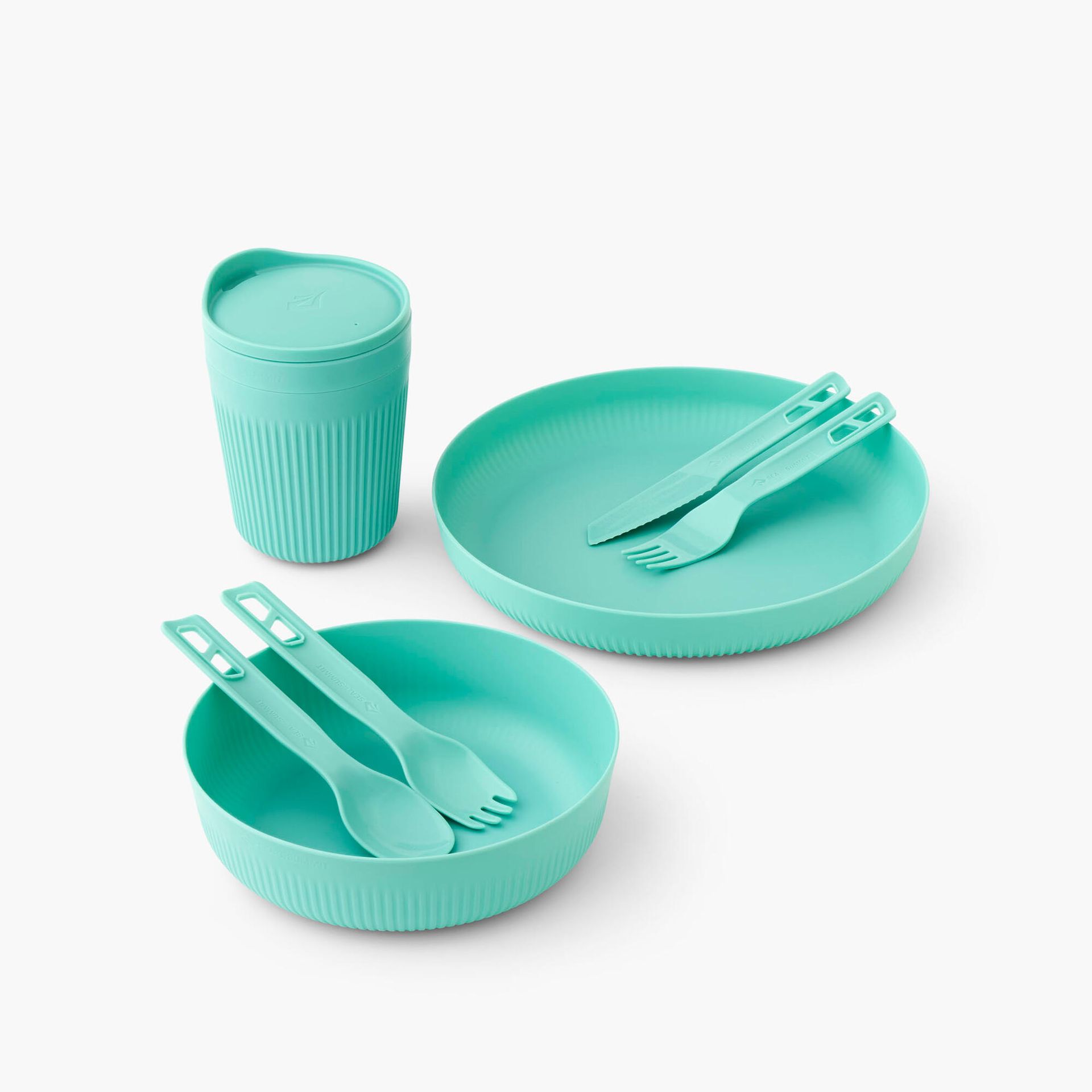 Zestaw naczyń turystycznych Sea to Summit Passage Dinnerware blue