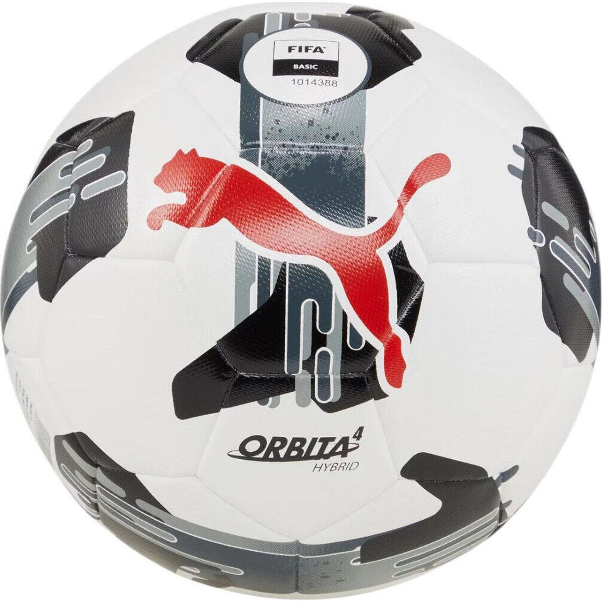 Piłka do piłki nożnej PUMA Orbita 4 HYB FIFA Basic puma white/puma black rozmiar 5 WYSYŁKA W 24H 30 DNI NA ZWROT