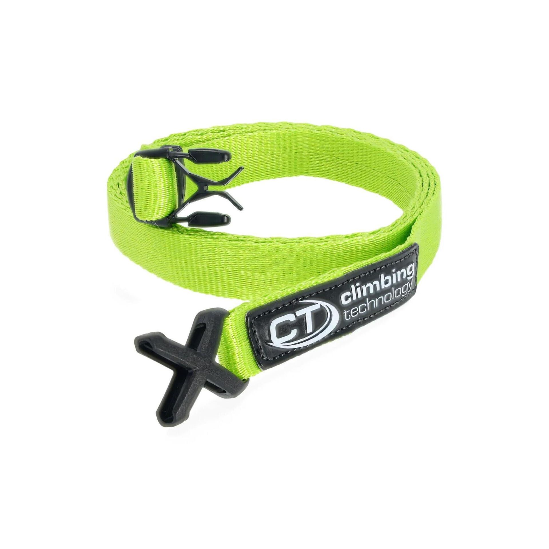 Climbing Technology Clippy Evo Pasek parciany, green 2021 Magnezje i torebki na magnezje 7X935AACTSTD