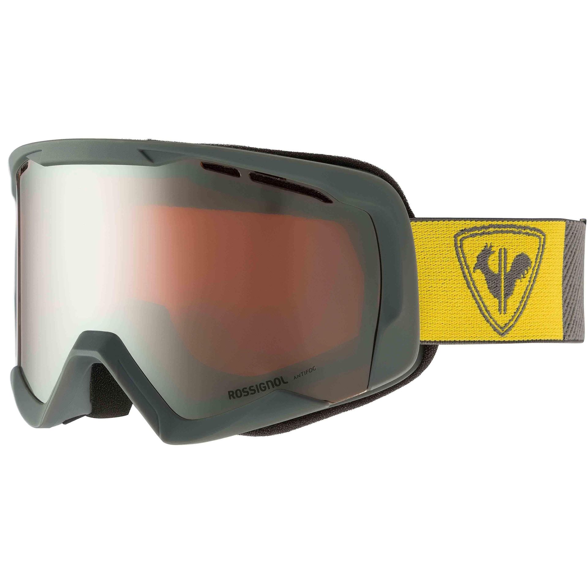 Rossignol Spiral Gogle, grey 2020 Gogle narciarskie RKJG206 0000TU