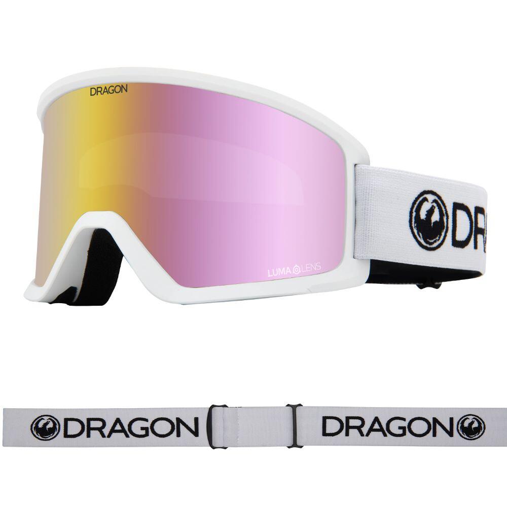 Dragon gogle snowboardowe Dr Dx3 Otg Base Ion White Llpinkion 101) rozmiar OS