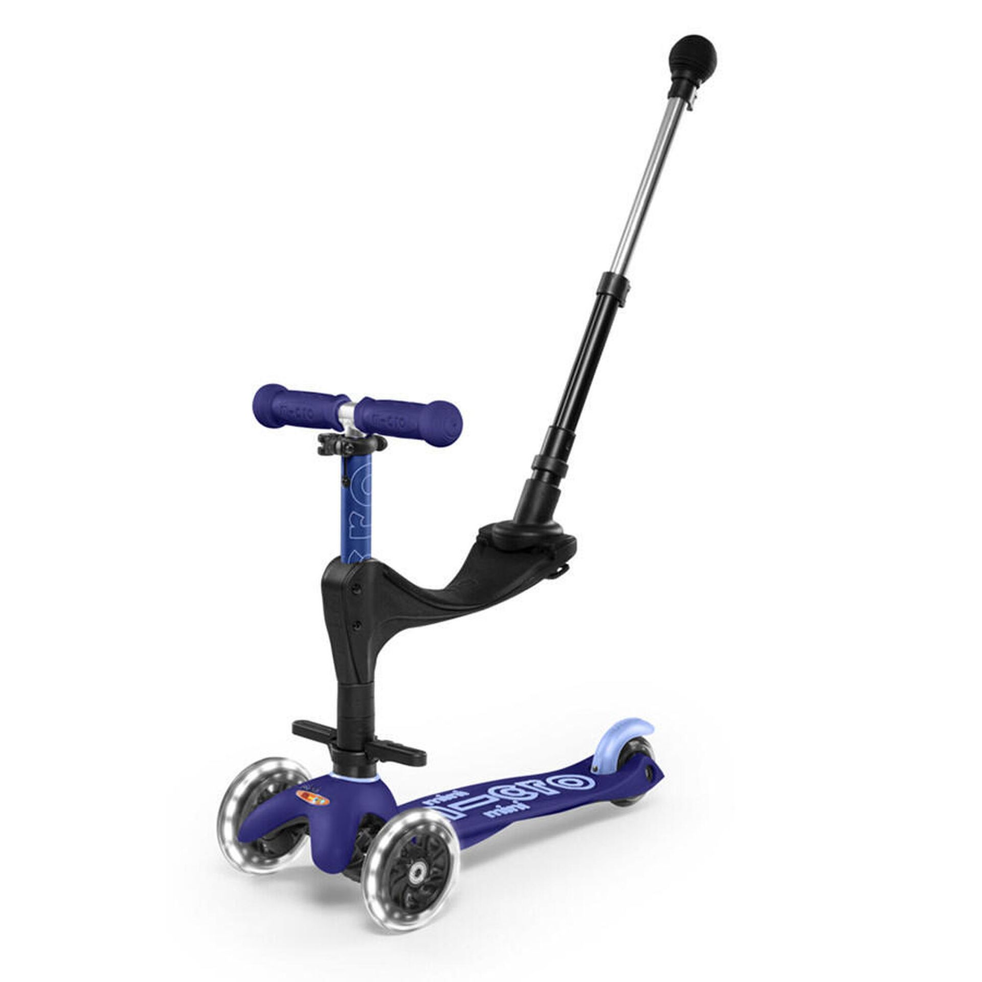 Micro - Hulajnoga Mini 3w1 Deluxe Plus Blue LED