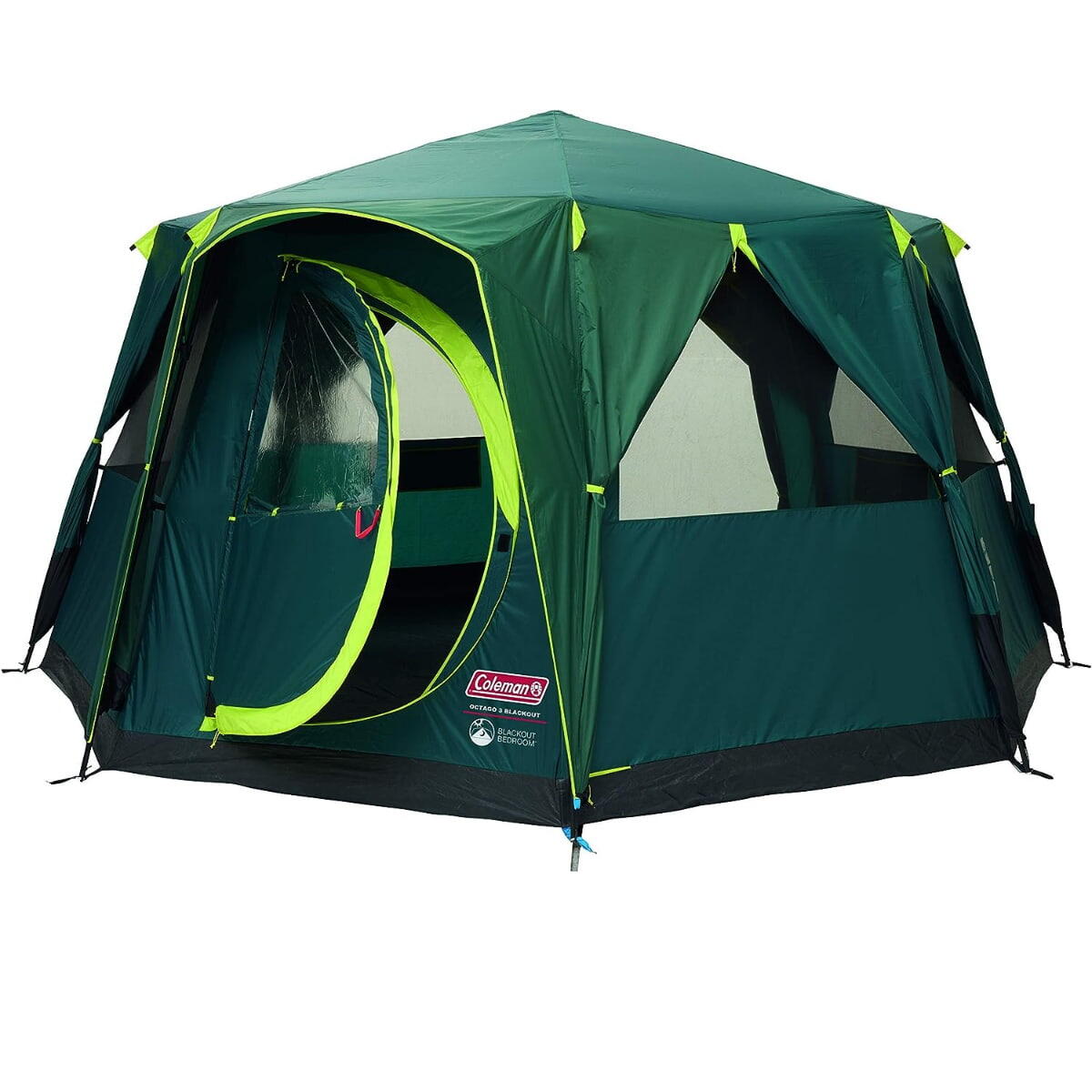 Coleman Cortes Octagon 8 Blackout, Tent 3138522113056
