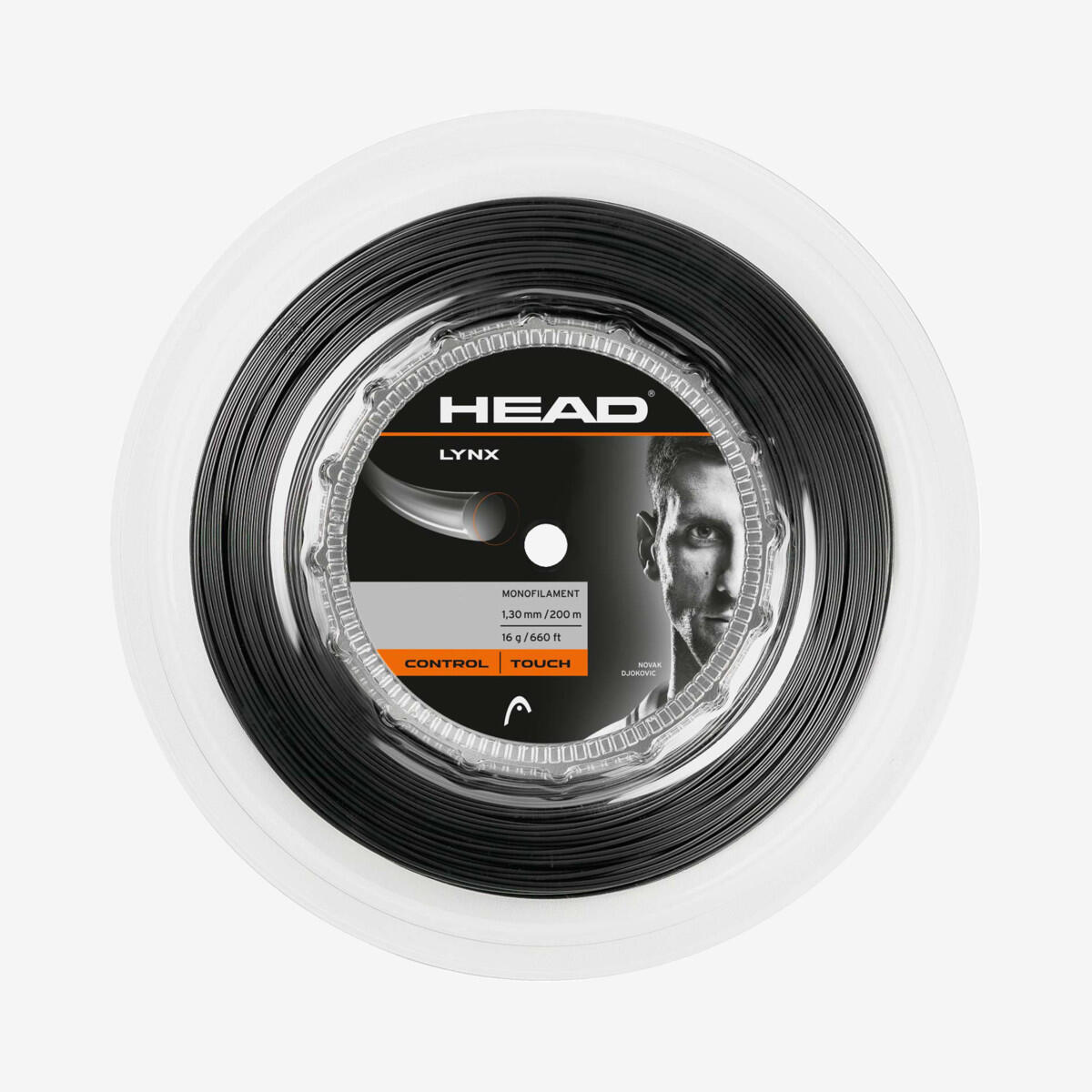 Naciąg tenisowy Head Lynx (200 m)  szary, 1,20 mm