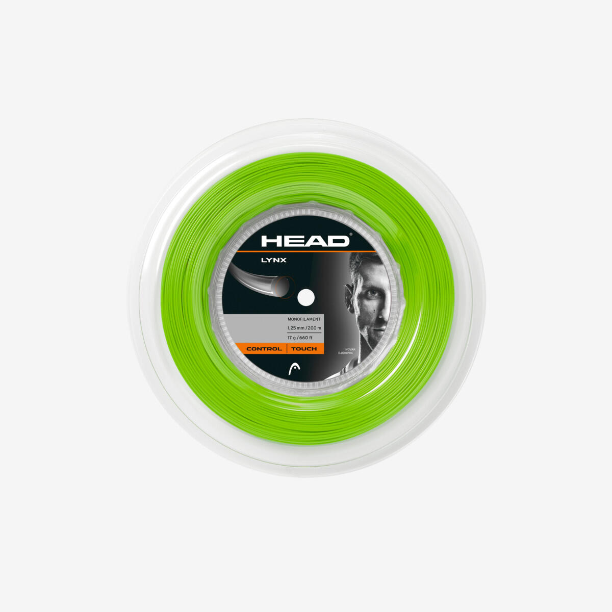 Head Naciąg tenisowy LYNX (REEL 200M) YELLOW TNH-067 / 281794 YW