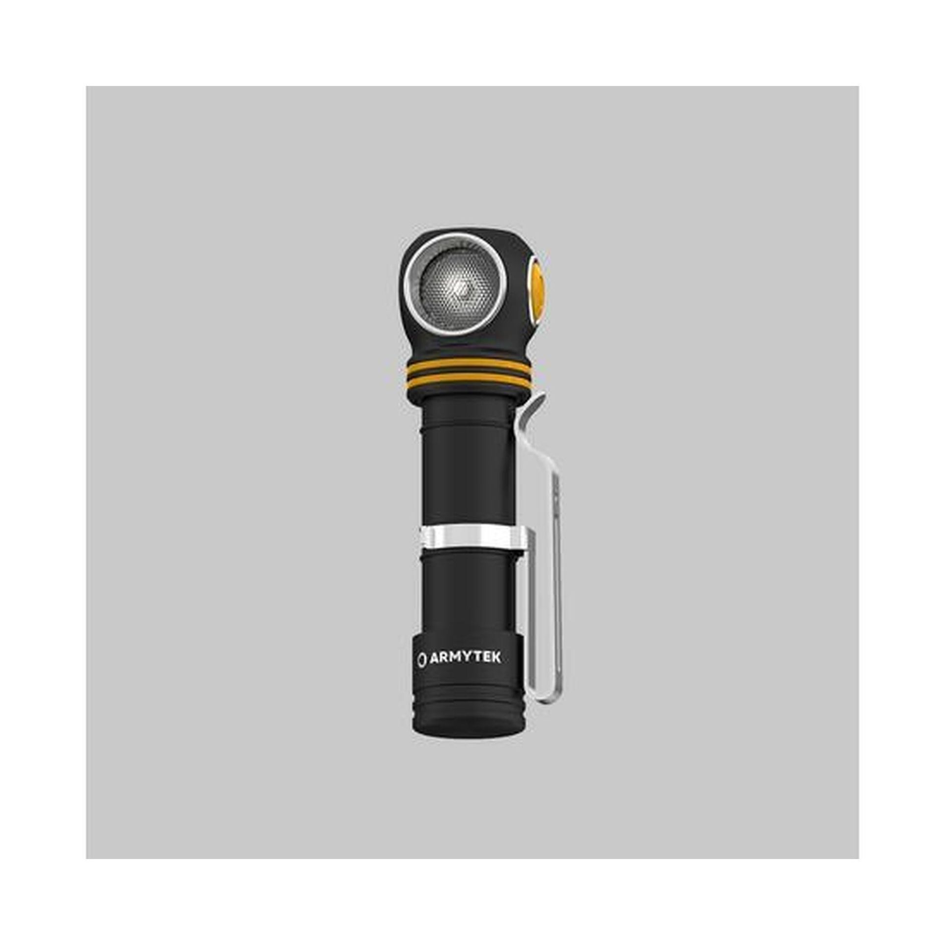 Latarka czołowa Armytek Elf C2 USB-C Ciepły 1023 lm 1x18650 w zestawie