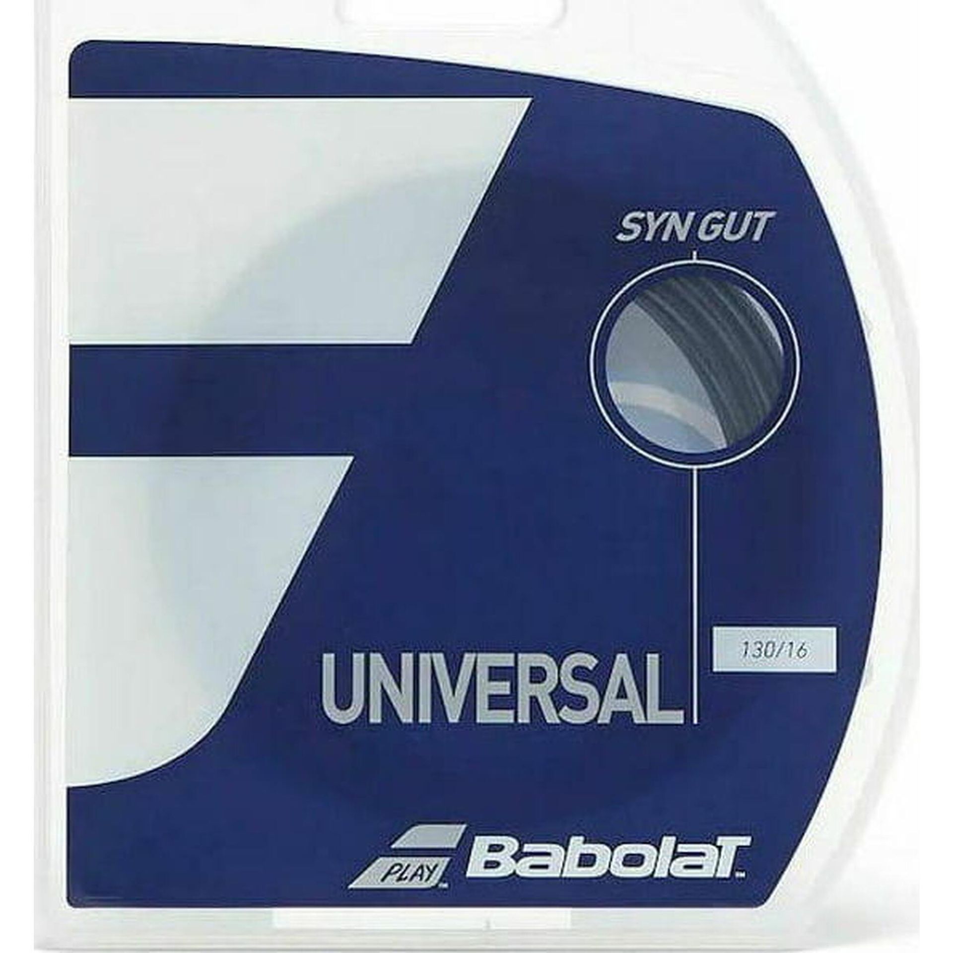 Naciąg Tenisowy Babolat Syn Gut Universal 1.25 Czarny
