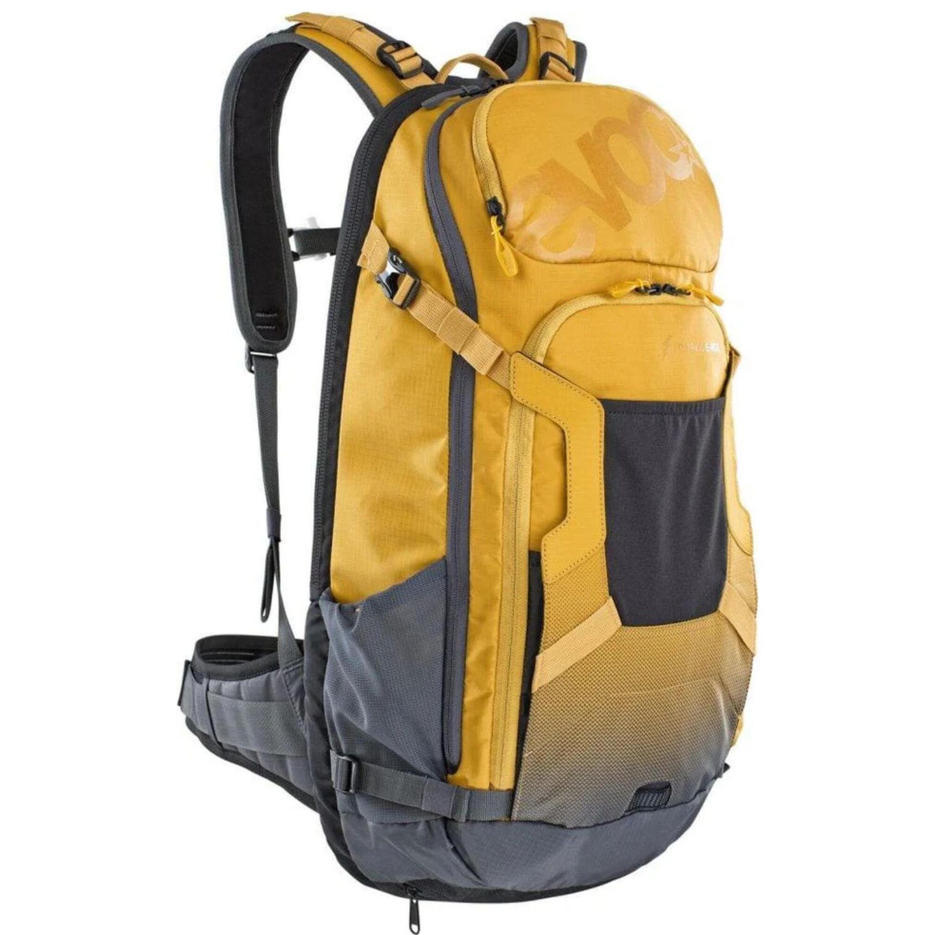 Evoc FR TRAIL E-RIDE 20 l Protektor plecak specjalnie do rowerów elektrycznych (oddzielna komora akumulatora, ergonomiczny plecak Litesheld, system wentylacji, przemyślane zarządzanie kieszeniami) 100114607-M/L
