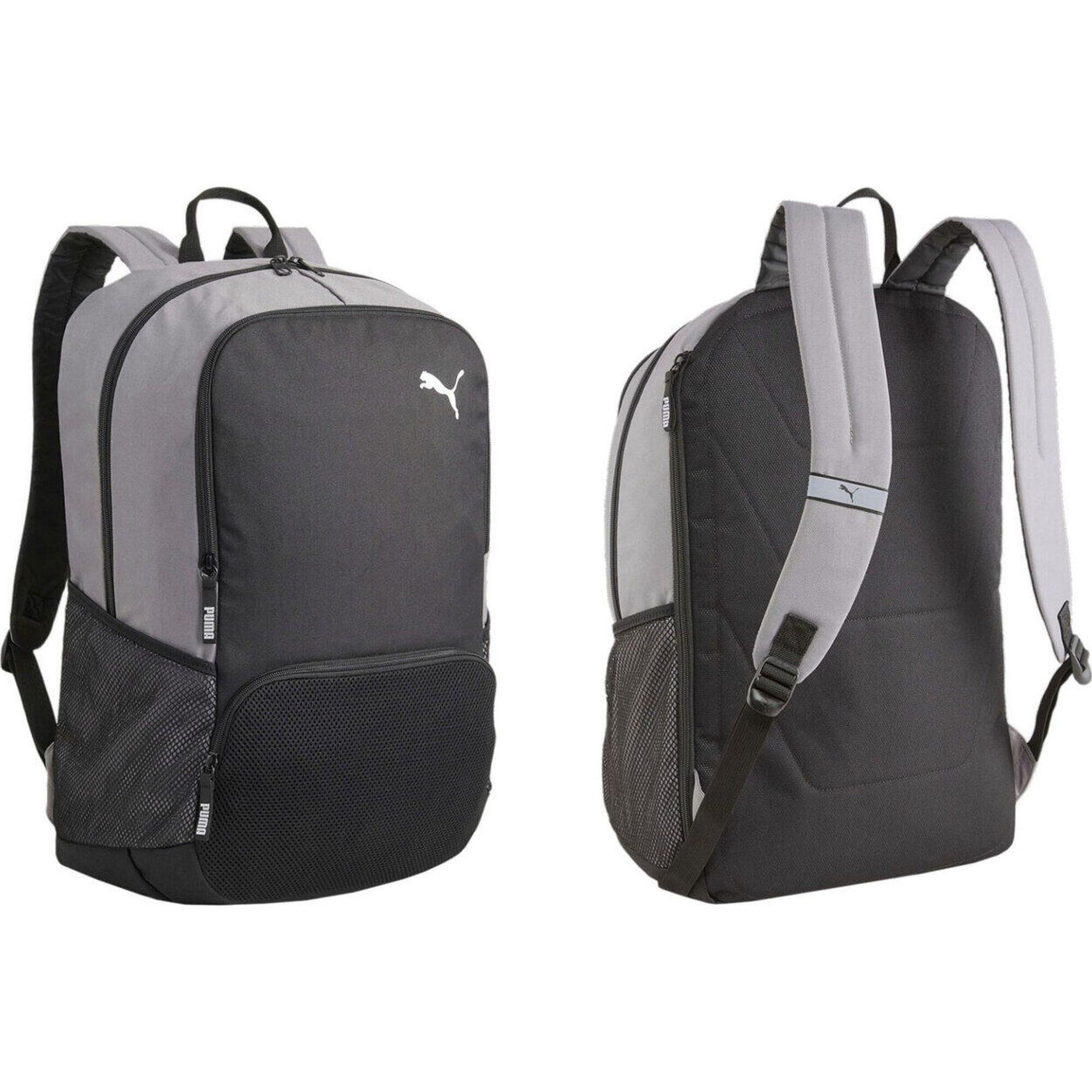 Plecak Puma Team Goal Premium 90458 (kolor Czarny. Szary/Srebrny)