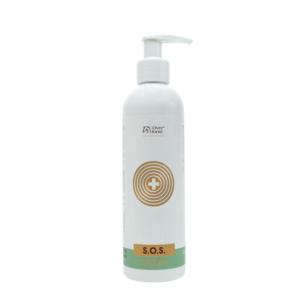 OVER HORSE S.O.S Cream 250ml produkt w formie kremu wspomagający regenerację ścięgien i mięśni u koni