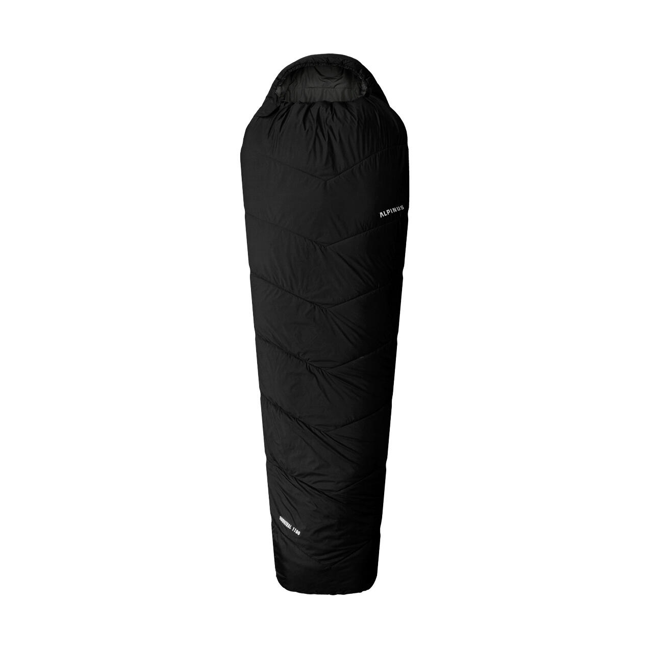 Śpiwór Alpinus Survival 1100 czarny