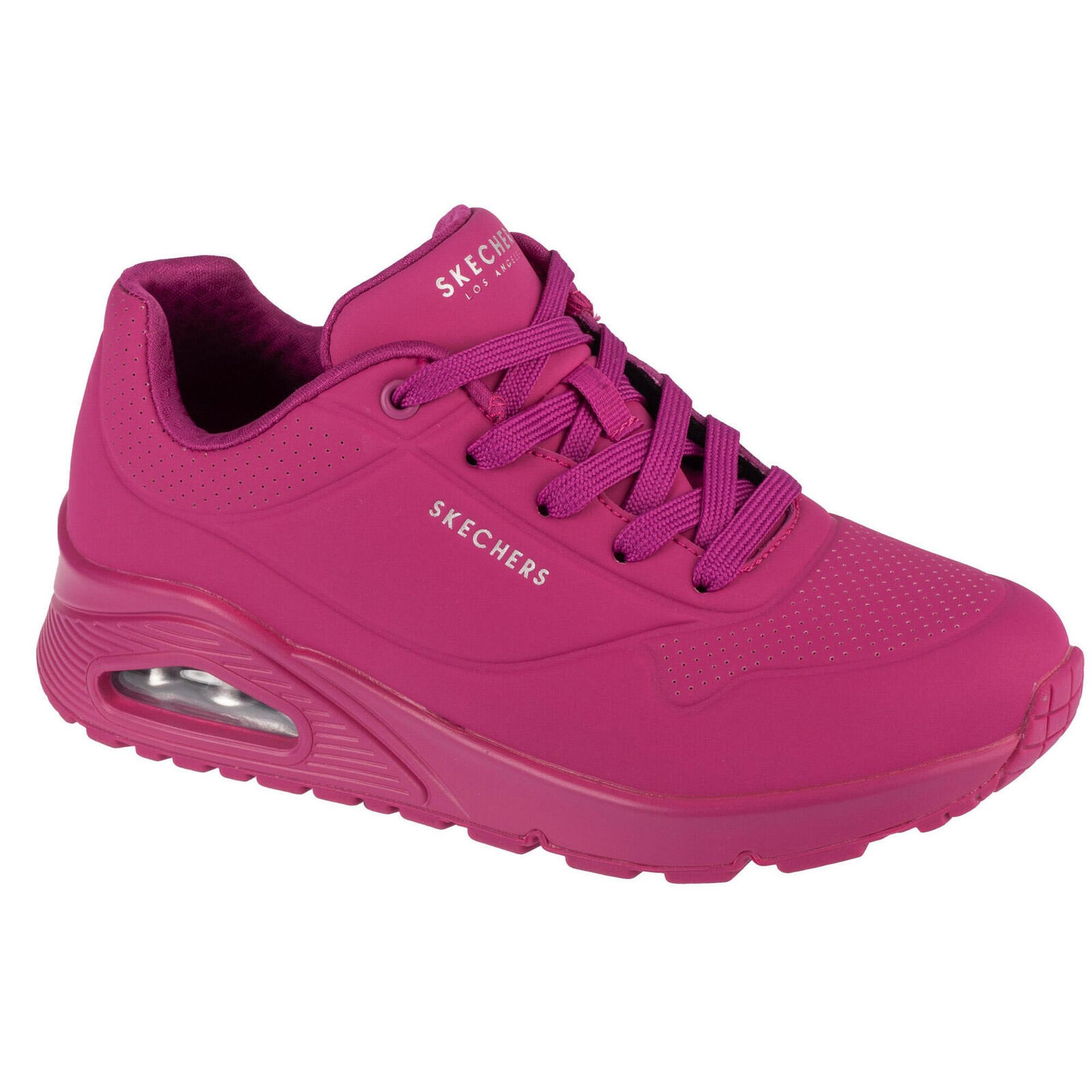 Buty damskie sneakers Skechers Uno Stand on Air sportowe różowe oddychające
