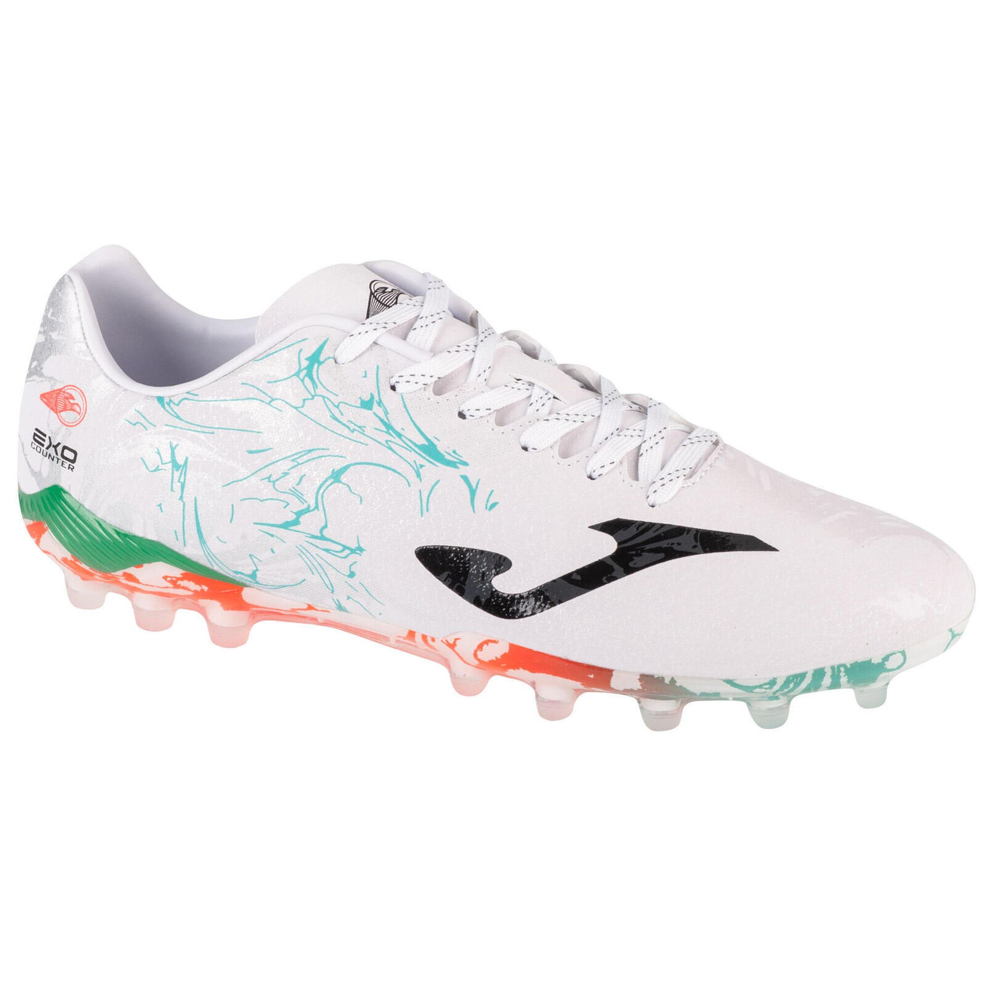 Joma Super Copa 2402 AG SUPW2402AG, Męskie, buty piłkarskie - korki, Biały