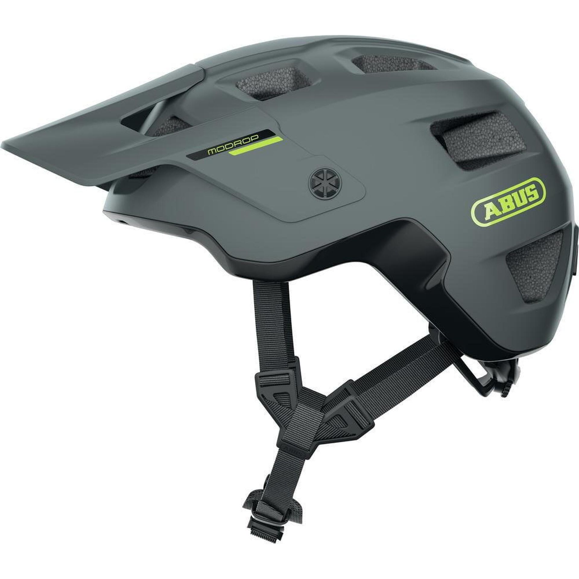 Abus MoDrop Helmet, szary S | 51-55cm 2022 Kaski MTB 64852