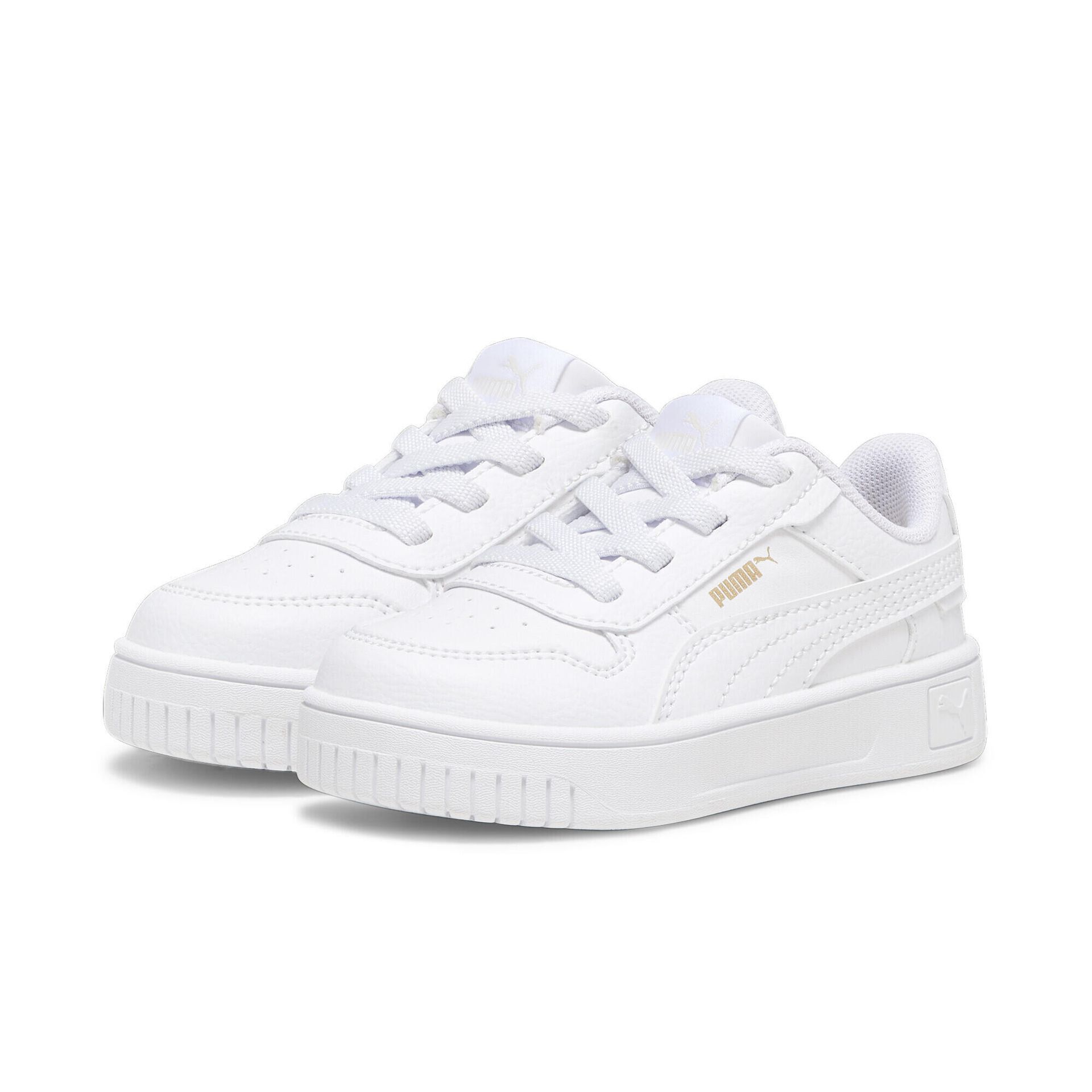 Sneakersy Carina Street dla małych dzieci PUMA White Gold