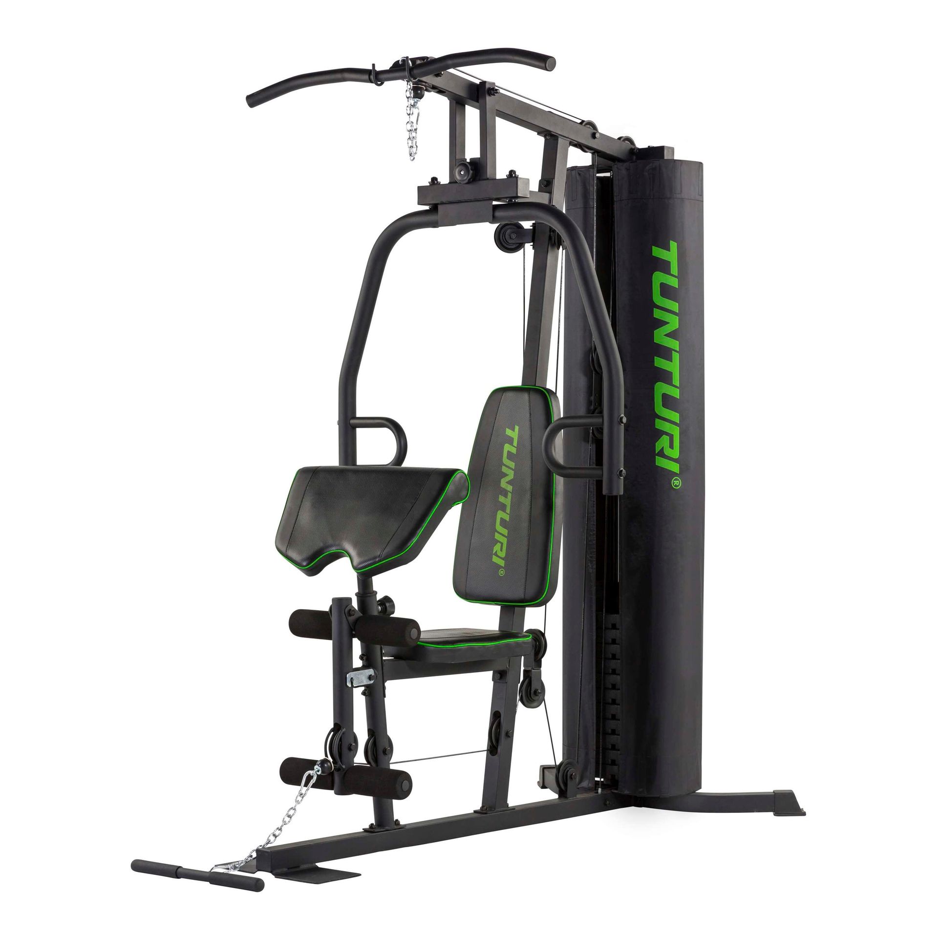 Tunturi HG20 Home Gym stacja kulturystyczna, czarna, 1 17TSHG2000