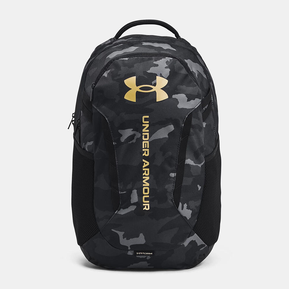 Under Armour, Plecak Hustle 6.0, 1384672-001-OSFM, Czarny, Moro
