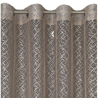Eurofirany FIR/Amanda amande do firanek/beż zasłona ze szlufkami, poliester, beżowy, 0.02 x 140 x 250 cm FIR/AMANDA/BEŻ