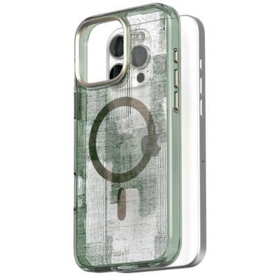 Moshi iGlaze MagSafe - Etui iPhone 16 Pro Max (Sunlit Green)