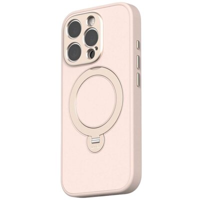 Moshi Kameleon MagSafe - Etui iPhone 16 Pro z funkcją podstawki (Shell Pink)