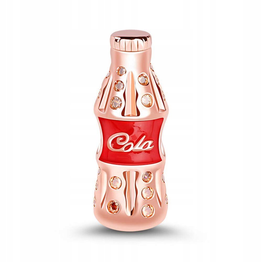 Charms Coca Cola Kola Napój różowe złoto 925