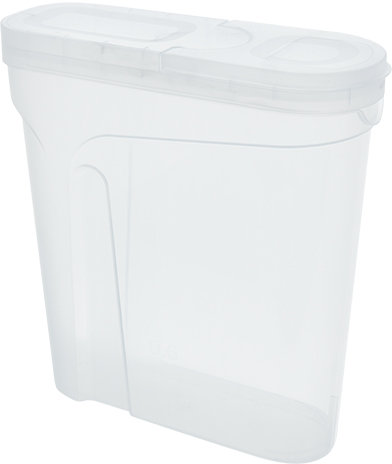 JAGIEŁŁO - Pojemnik na żywność - plastikowy - na płatki śniadaniowe - 2,4 L