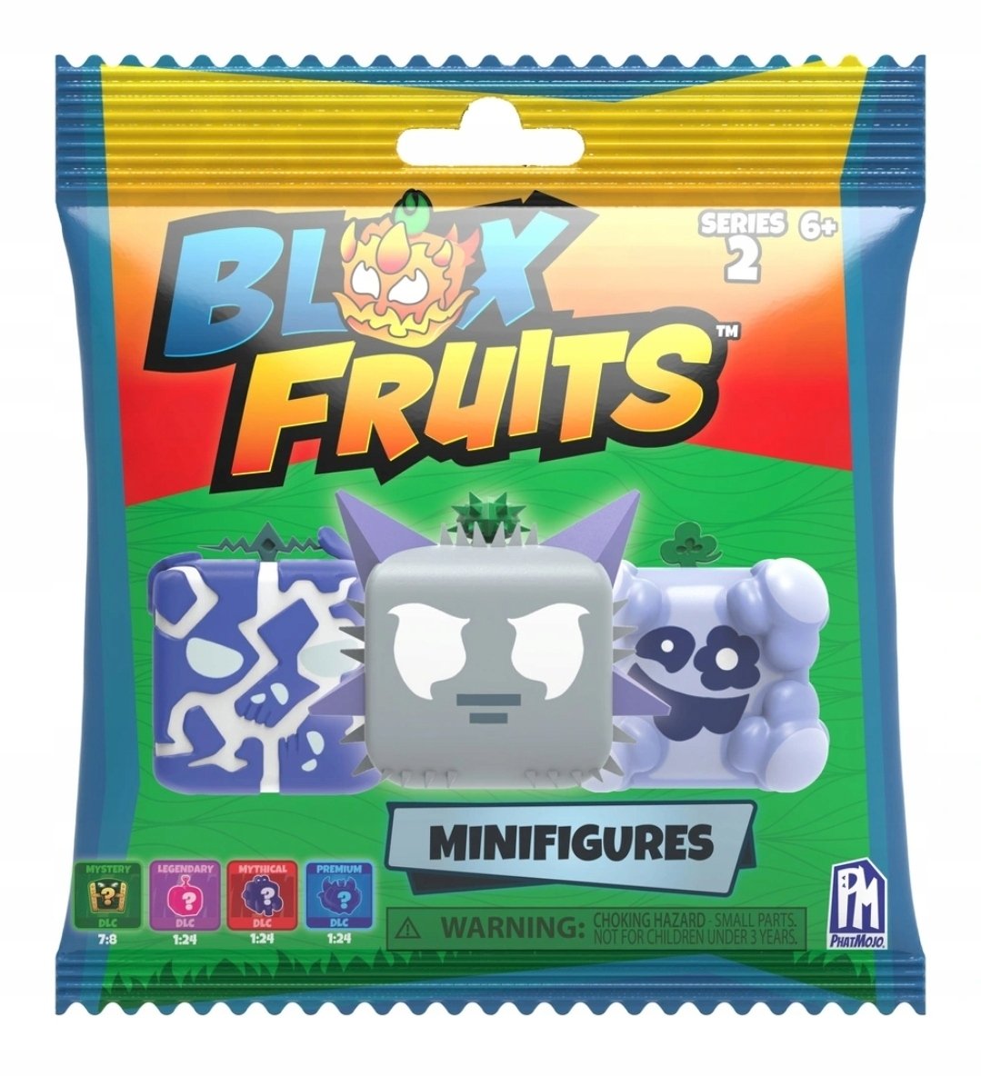 BLOX FRUITS FIGURKA NIESPODZIANKA SASZETKA SERIA 2 KOD DLC PREZENT NA GWIAZ