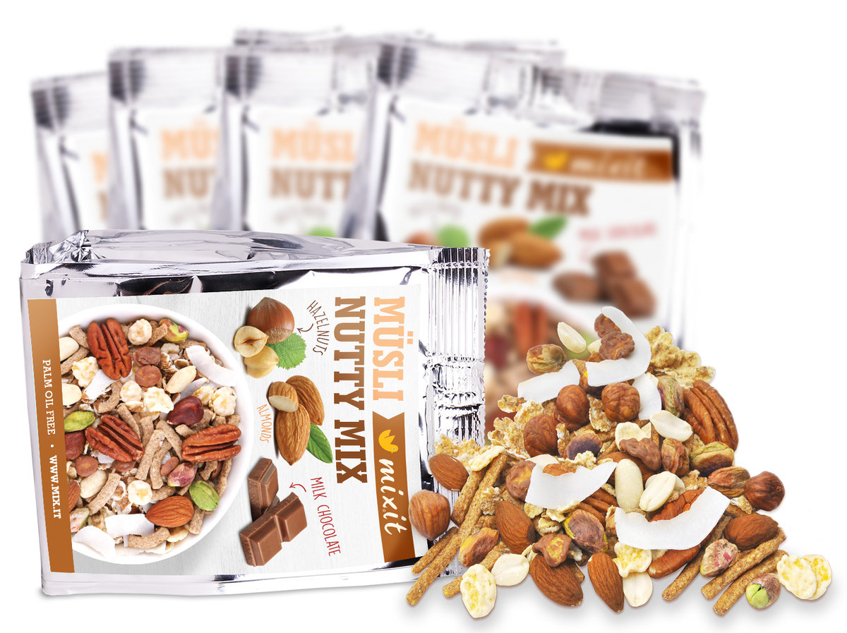 Mixit Musli Nutty mix, 60g