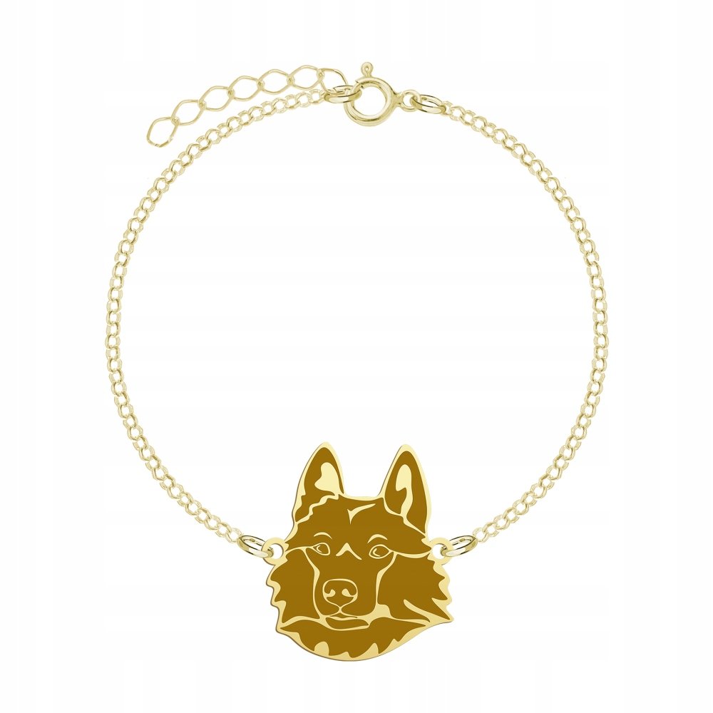 Bransoletka Złota z Russian-European Laika 925 Prezent Kobieta GRAWER