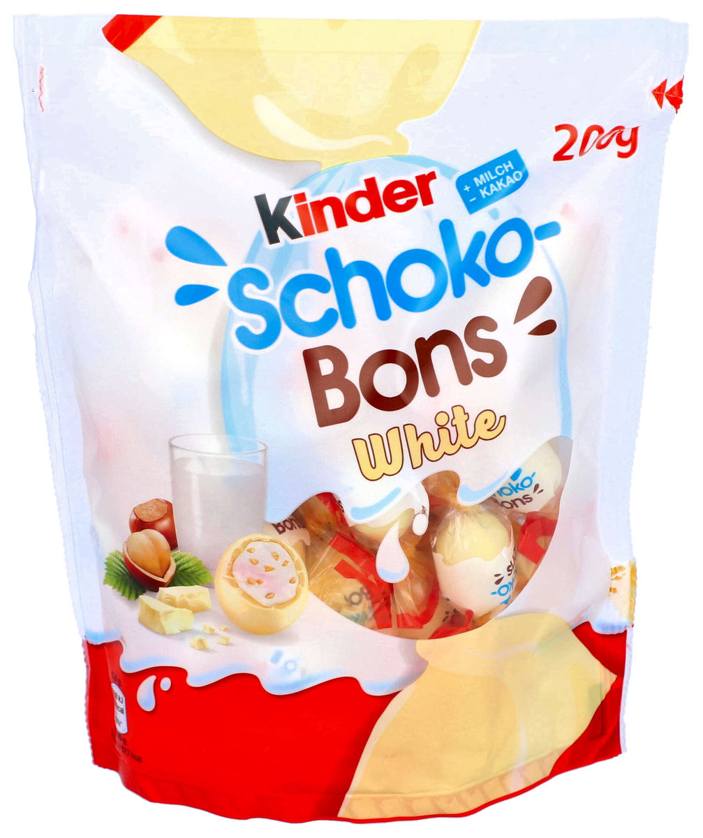 SCHOKO BONS WHITE 200G