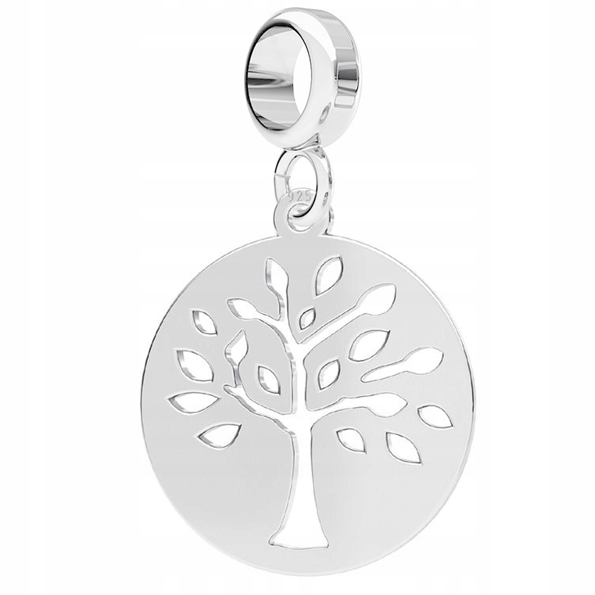 Charms wiszący srebro Drzewo Drzewko 925