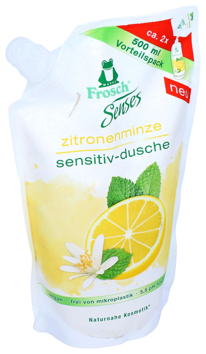 Frosch, mydło żel pod prysznic, mięta i cytryna, 500 ml