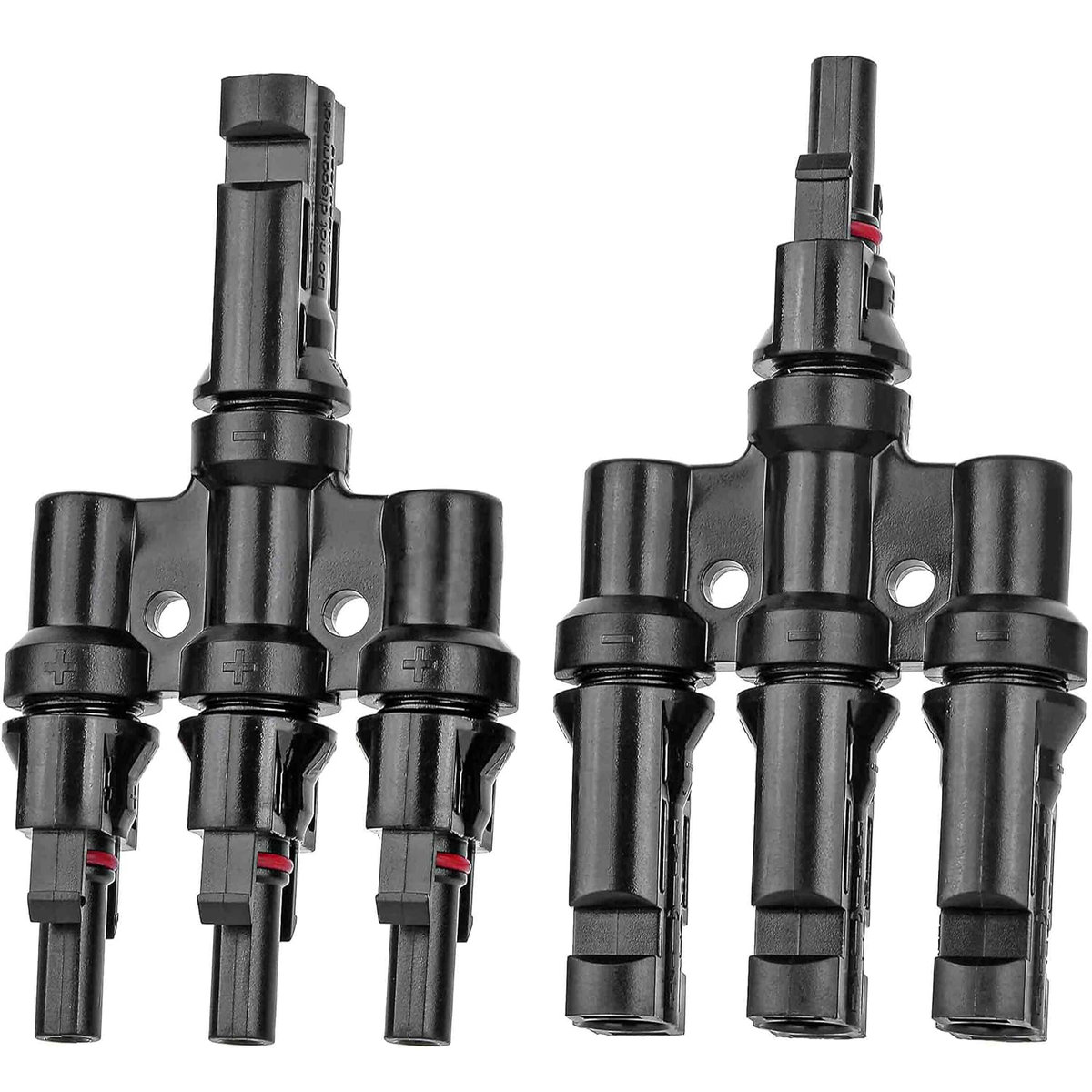 ZŁĄCZE KONEKTOR TRÓJNIK RÓWNOLEGŁY SOLARNY ROZGAŁĘŹNIK MC4 + -