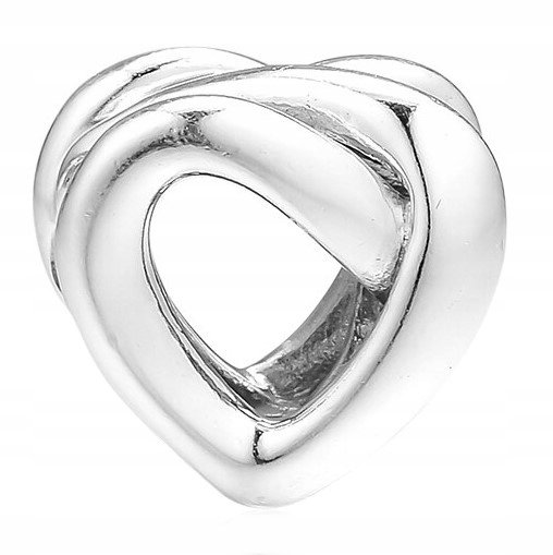 Charms Serce Heart Serduszko srebro 925