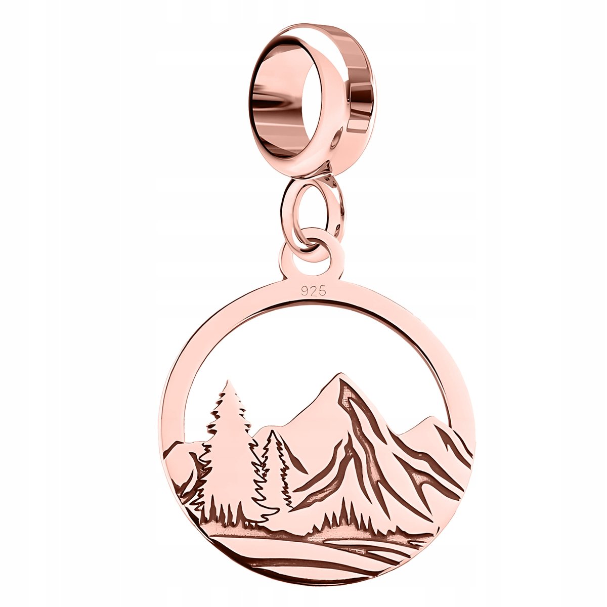 CHARMS 925 z Górami Tatrami Tatry Góry Polska Natura Drzewo POZŁACANY 750