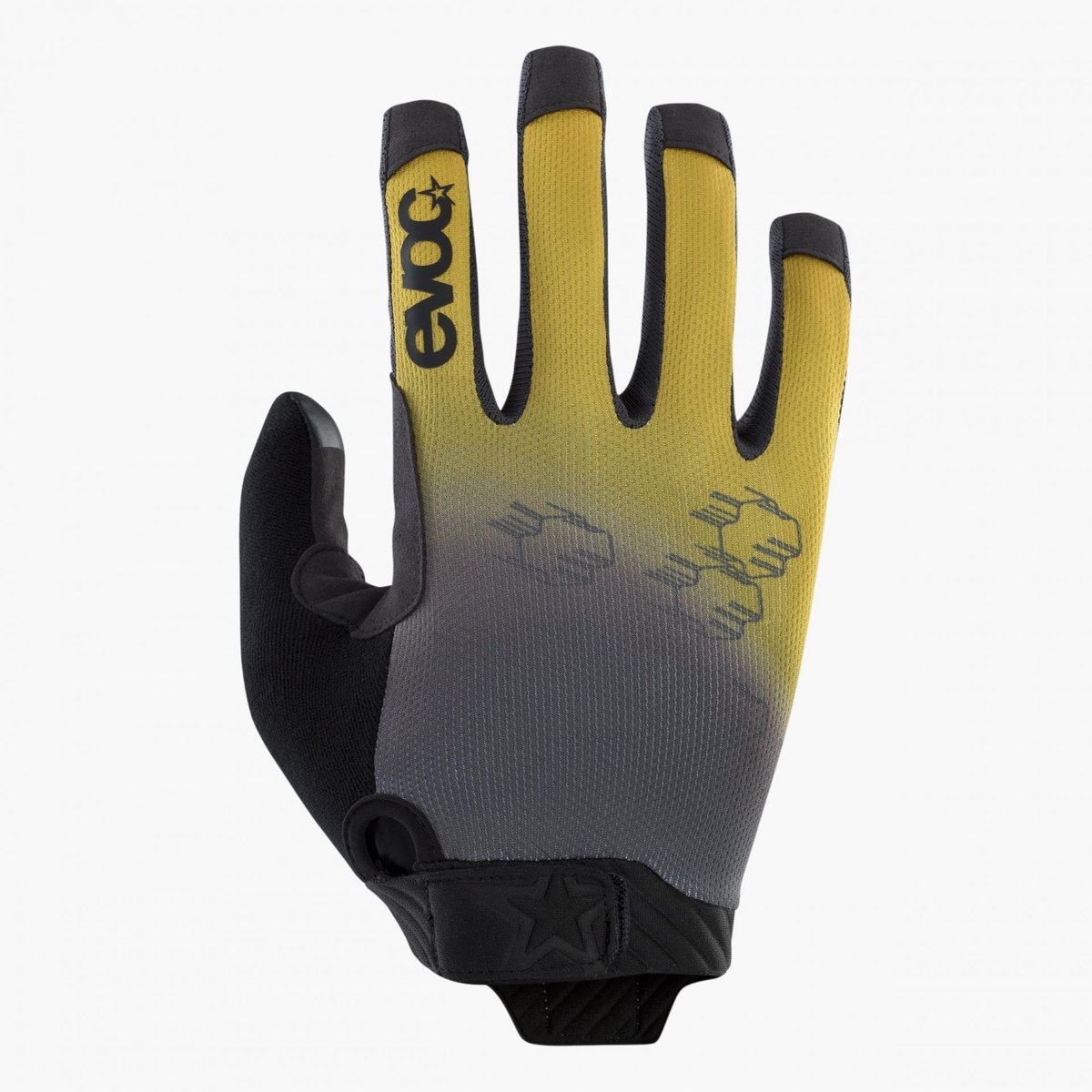 RĘKAWICZKI EVOC ENDURO TOUCH GLOVE CURRY