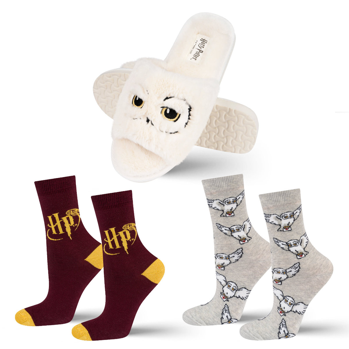 Kapcie damskie i skarpetki damskie SOXO Harry Potter-37–38