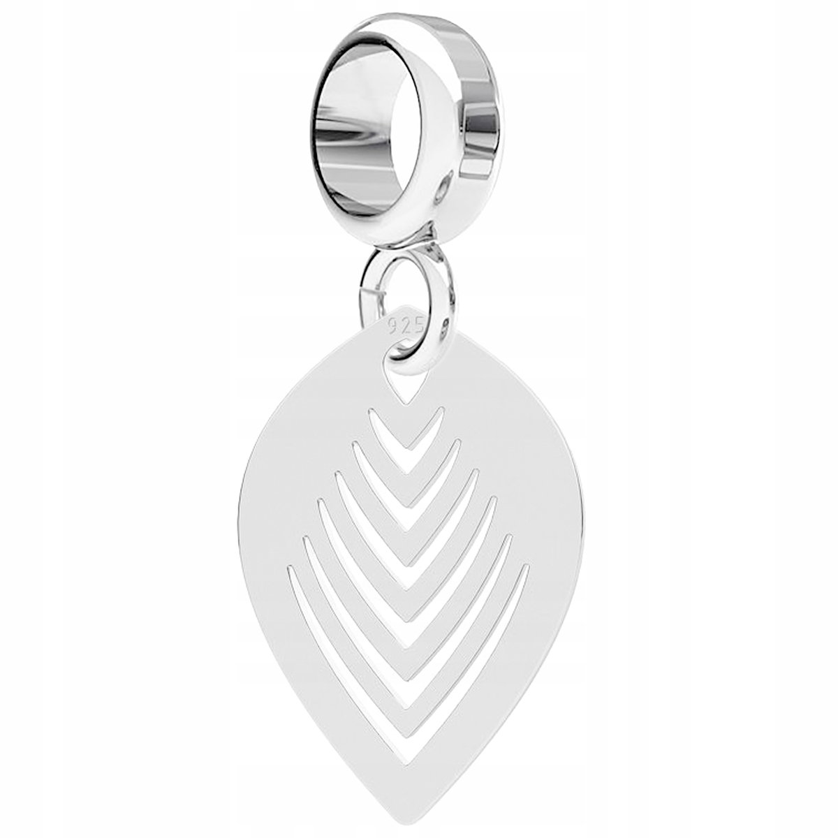 Charms wiszący Liść Listek Natura srebro 925