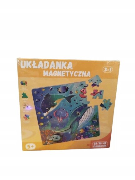 PUZZLE UKŁADANKA MAGNETYCZNA 3 OBRAZKI - SP97