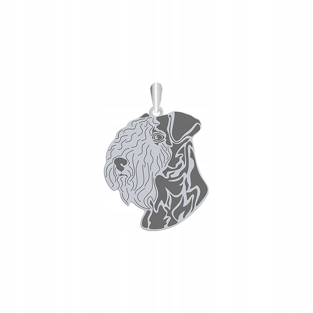 Zawieszka Srebrna z psem Lakeland Terrier 925 Biżuteria Kobieta GRAWER