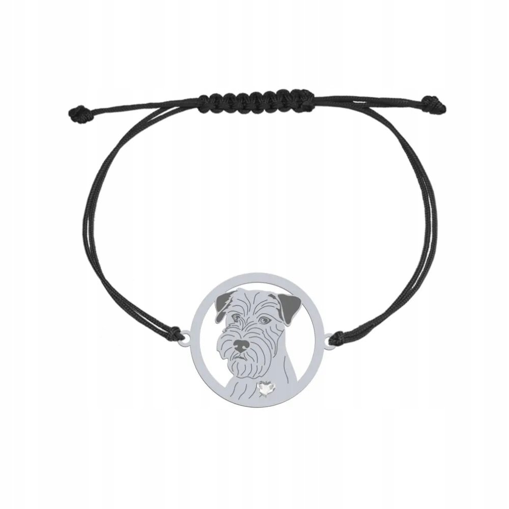 Bransoletka Srebrna z psem Jack Russell Terrier Szorstkowłosy 925 GRAWER