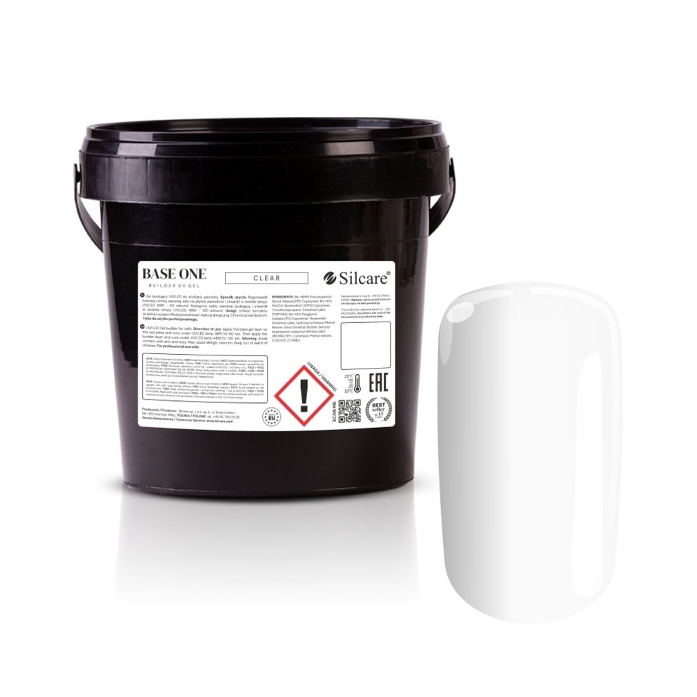 Żel Budujący Base One Clear 1000g UV Transparentny