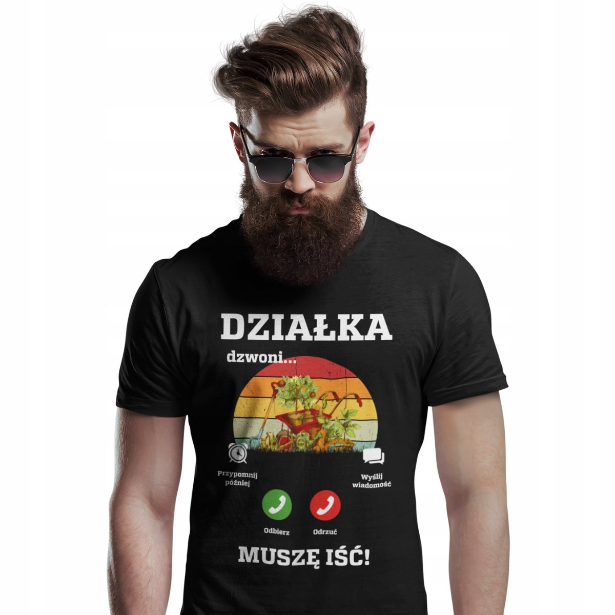 DZIAŁKA DZWONI MUSZĘ IŚĆ KOSZULKA DLA DZIAŁKOWCA