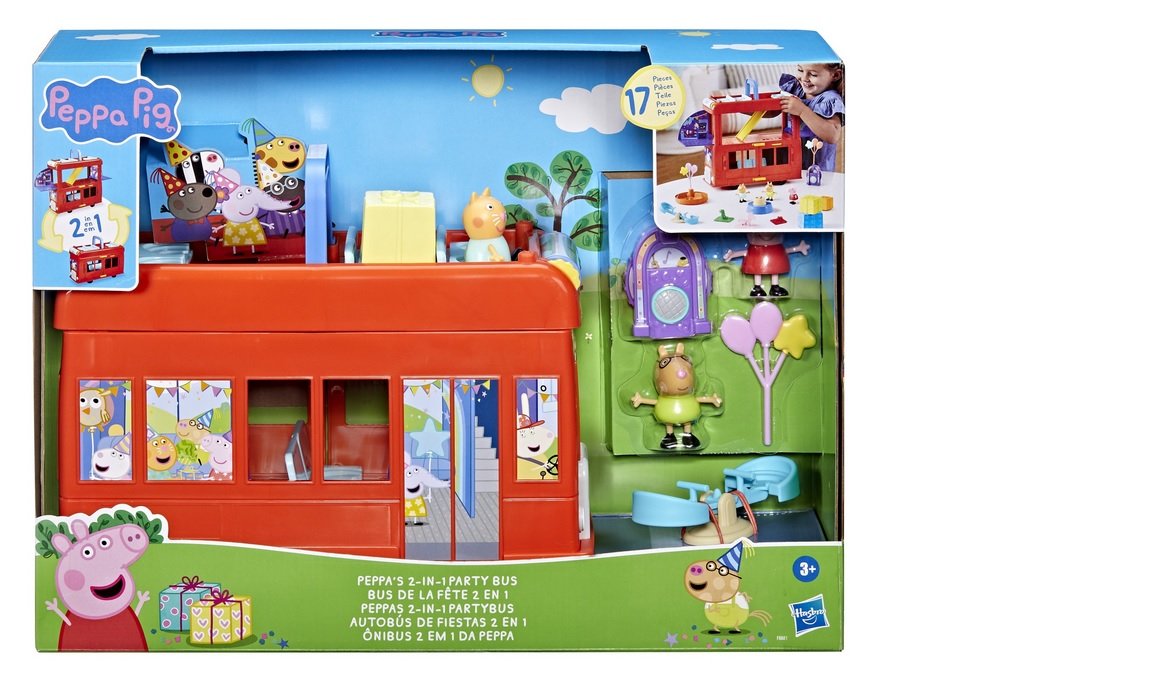Hasbro Zestaw do zabawy Świnka Peppa Autobus