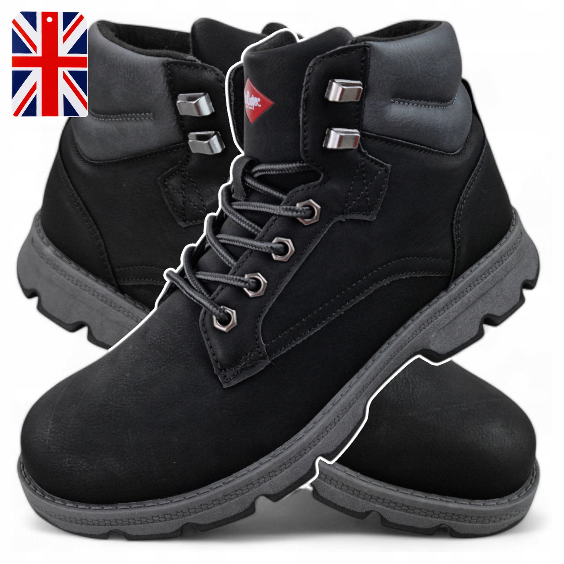 Buty męskie zimowe Lekkie Lee Cooper Trekkingowe Trapery botki 2948M 41