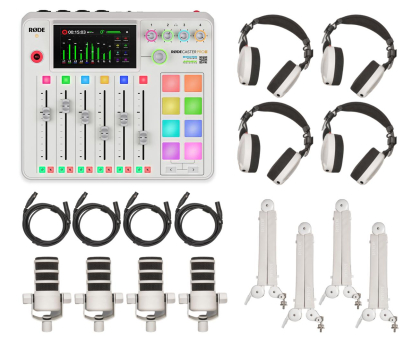Rode Ultimate Podcaster Bundle Biały
